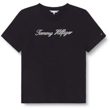 Tommy Hilfiger Damen T-Shirt Dunkelblau Größe XXL Regular Fit
