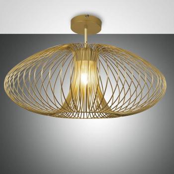 Deckenleuchte Fassa Gold-matt Ø 60 cm E27 Metall