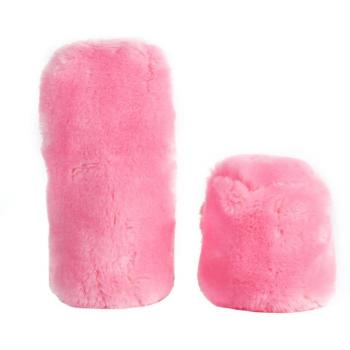 Winter Plush Handbrake Cover Set for Cars