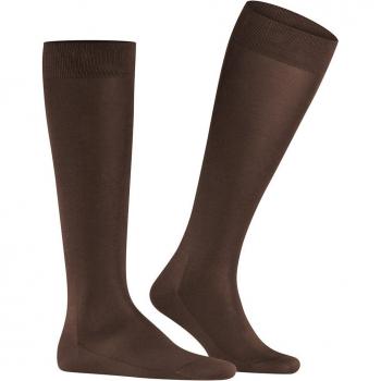 Falke Dunkelbraune Socken in melierter Optik, 39/40 für Herren