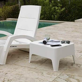 Tavolo Ausiliario Blanca Alaska Garden – Caramello Marrone