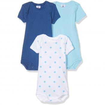 Body para Bebés Petit Bateau MC_24025, 62 cm, Pack de 3