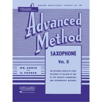 Hal Leonard Fortgeschrittene Saxophonmethode