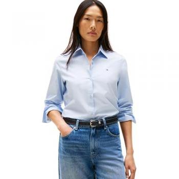 Blusa azul claro para mujer Tommy Hilfiger