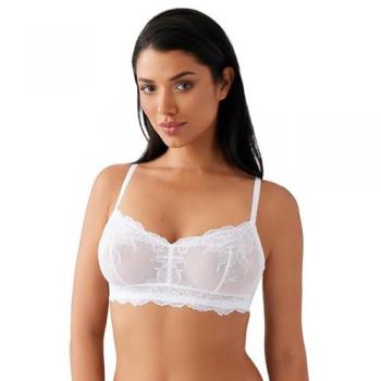 Wacoal White Vivid Attraction Bralette – Size L