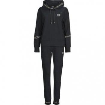 EA7 Emporio Armani Jogginganzug 8NTV52 TJTXZ 0200 Schwarz Regular Fit S