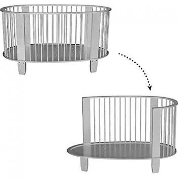 Lit évolutif 70x140 avec matelas Oeuf