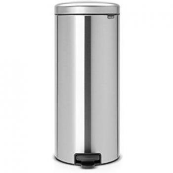 Cubo de Basura Brabantia Pedal Bin newIcon, Acero pulido