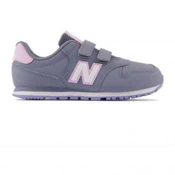 New Balance 500 HookLoop skor för barn Grå