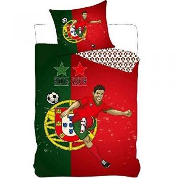 Parure Housse de Couette Portugal 2 étoiles Champion du Monde 2016
