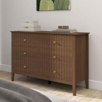 New Product Series: Hales Dark Wood 6‑Drawer Chest – Large Format