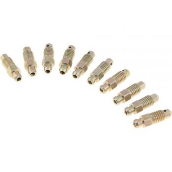 10pcs M8 Brake Bleeder Screws for Car and Motorcycle Maintenance