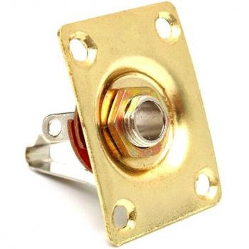 Bass Guitar 6.35mm Input Jack Plate
