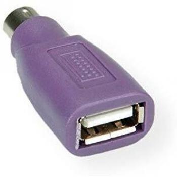 Hochwertiger VALUE PS2 auf USB Adapter in lila