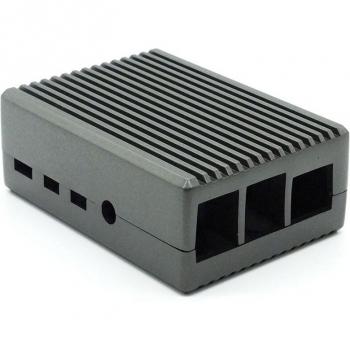 Carcasa metálica para Raspberry Pi 4 Modelo B con refrigeración pasiva