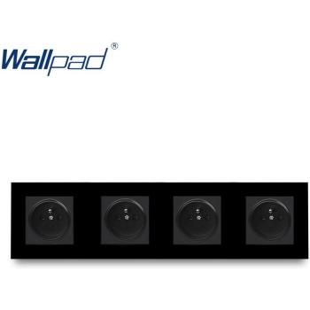 French Standard Double Socket Wallpad 172*86mm