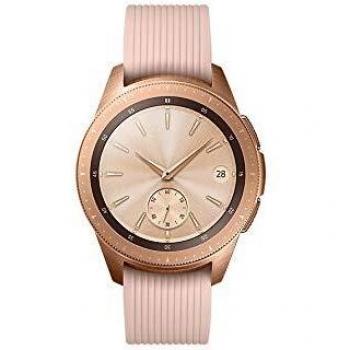Galaxy Rose Gold Smartwatch – Samsung SM‑R810NZDAATO, 5 Bar Wasserdicht, Kautschukvergoldet