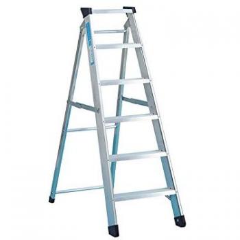 Zarges Industrial Swingback Step Ladder 7 Rungs