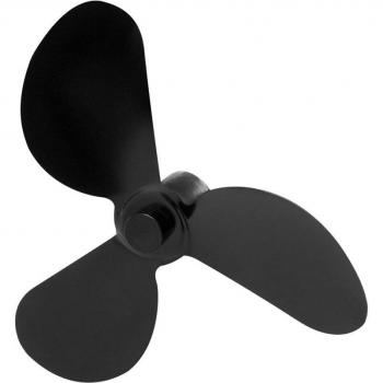 Aluminum 3-Blade Fan Blade for Fireplace