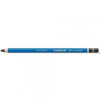 Ensemble de crayons Staedtler Mars Lumograph 100 mine 2 mm Bleu 7B
