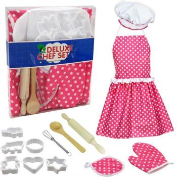 Kinderen Chef Kostuum met 25 Accessoires