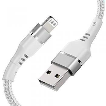 Cavo USB Lightning SyncWire 1,2 m – MFi, Nylon, Bianco