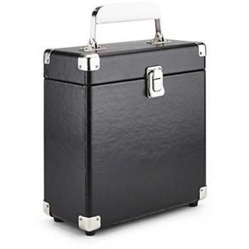 GPO CASE7BLA Vinyl-Koffer für LP Sammlung, 17,78 cm