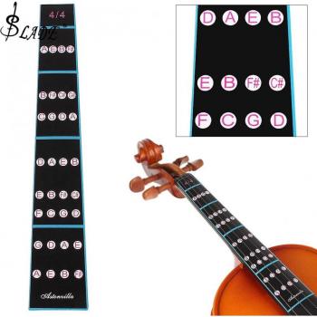 Tabla de entonación para violín Slade 4/4