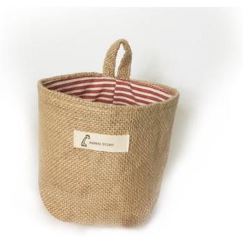 Bolso colgante de rayas