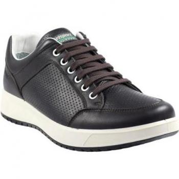 Pelle Uomo Grisport 10 UK Marrone Scarpe Attive