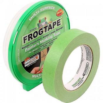 Cinta de pintor Frogtape verde para múltiples superficies