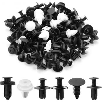 Kit de clips de fixation 100 pièces pour Renault Captur