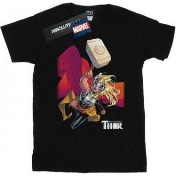 The Mighty Thor Damen T-Shirt mit Mjolnir