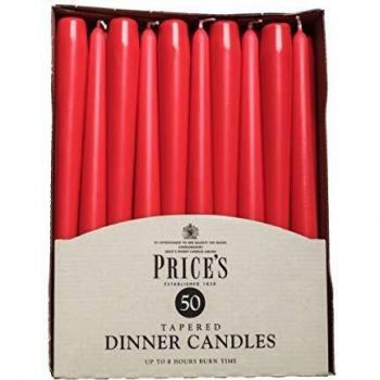 Candele Lunghe Rosse Price's