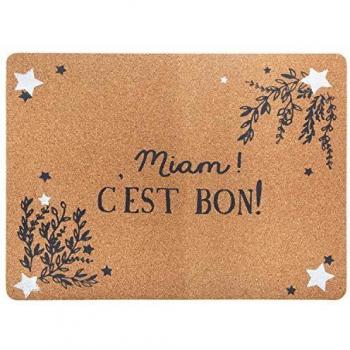 Set de table en liège de Noël