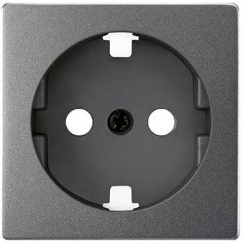 Simon 82 Tappo Schuko Titanio Concept