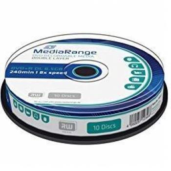 MediaRange 10 MediaRange Rohlinge DVD+R DL 8,5GB *Spindel*