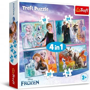 Ledové království puzzle 34381
