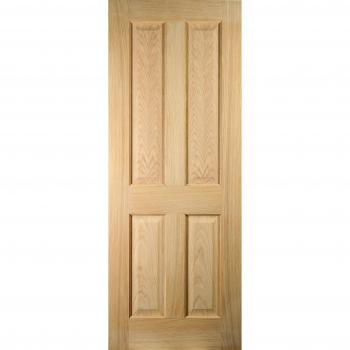 Oregon 26WOAK4F Flush Mount Beaded Internal Door