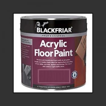 Blackfriar One-Liter Black Acrylic Floor Primer