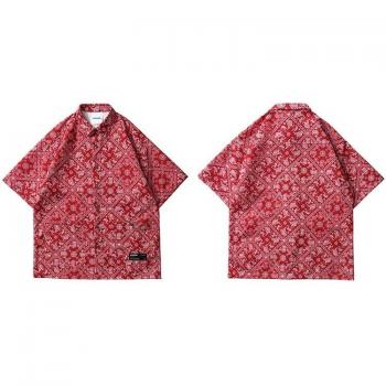 Camiseta Callejera Estilo Hawaiano