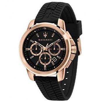 Maserati Men's Successo Silicone Strap Watch
