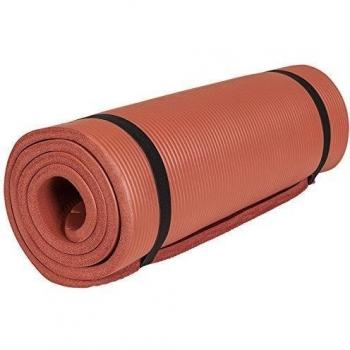 Tapis de Gymnastique Antidérapant 190x60x1,5 cm Bordeau