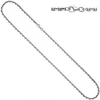 Silber Ankerkette 925 diamantiert 3,9 mm 55 cm