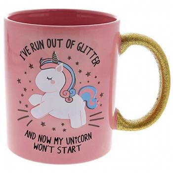Mug Unicorn 300 ml – „Schimmer verloren“