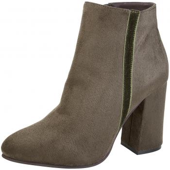 KLiNGEL Damen Samt‑Rippe‑Stiefel – Größe 37
