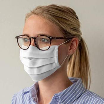 Celexon Alltags-Maske Premium 100% Baumwolle mehrlagig ÖkoTex100