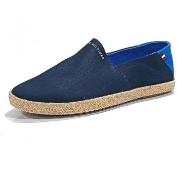 Espadrilles noires Tommy Hilfiger Core Textile 46