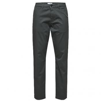 Selected New Miles Slim Fit Dark Shadow Chino Trousers for Men