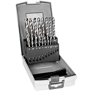 Bahco Set de Forets HSS-G Métal 19 Éléments